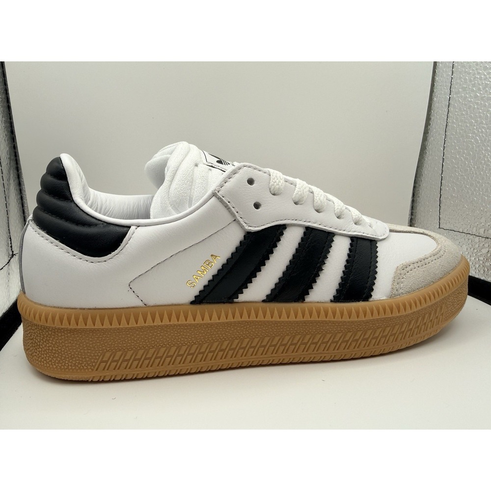 Adidas Samba XLG J White/Black/Gum – JH6516 Size 4.5 US NWB